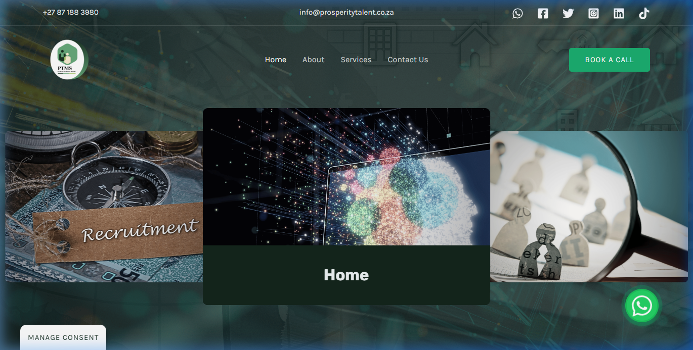 Prosperity Talent Website